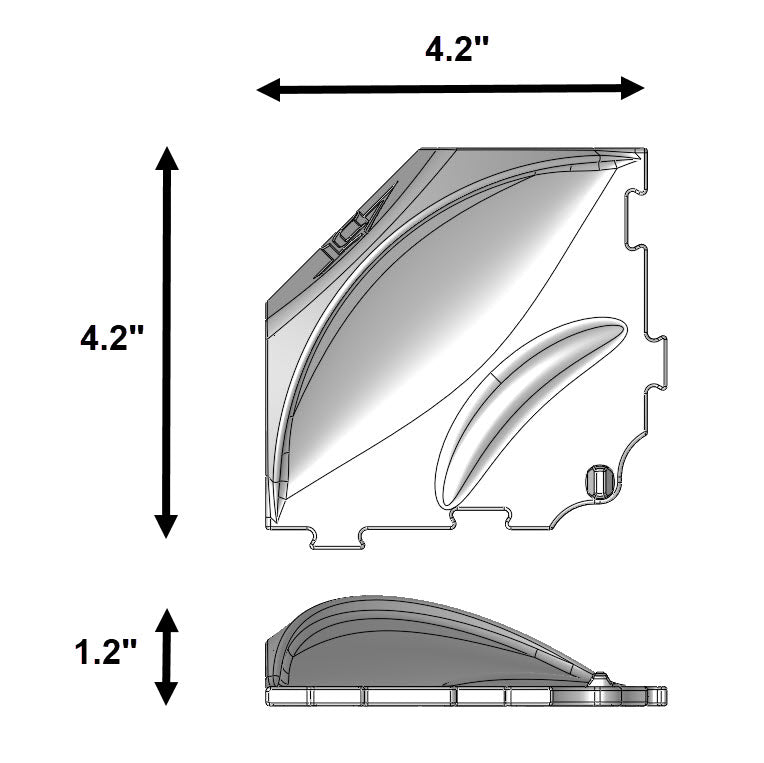 TRAX 90° Berm