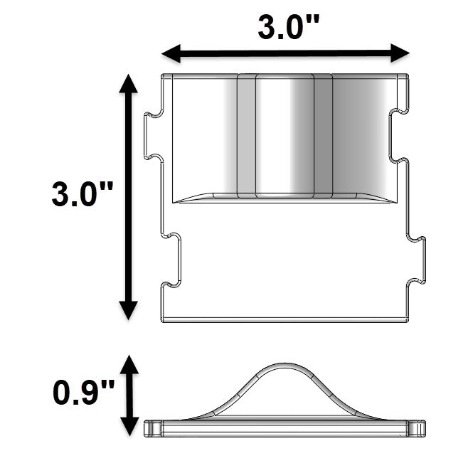 TRAX Rhythm Split 3"