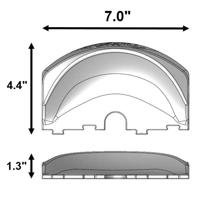 TRAX 180° Berm Corner