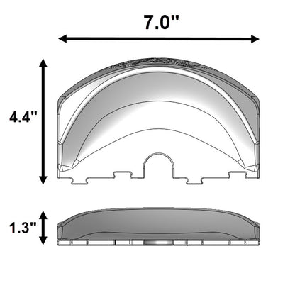 TRAX 180° Berm Corner