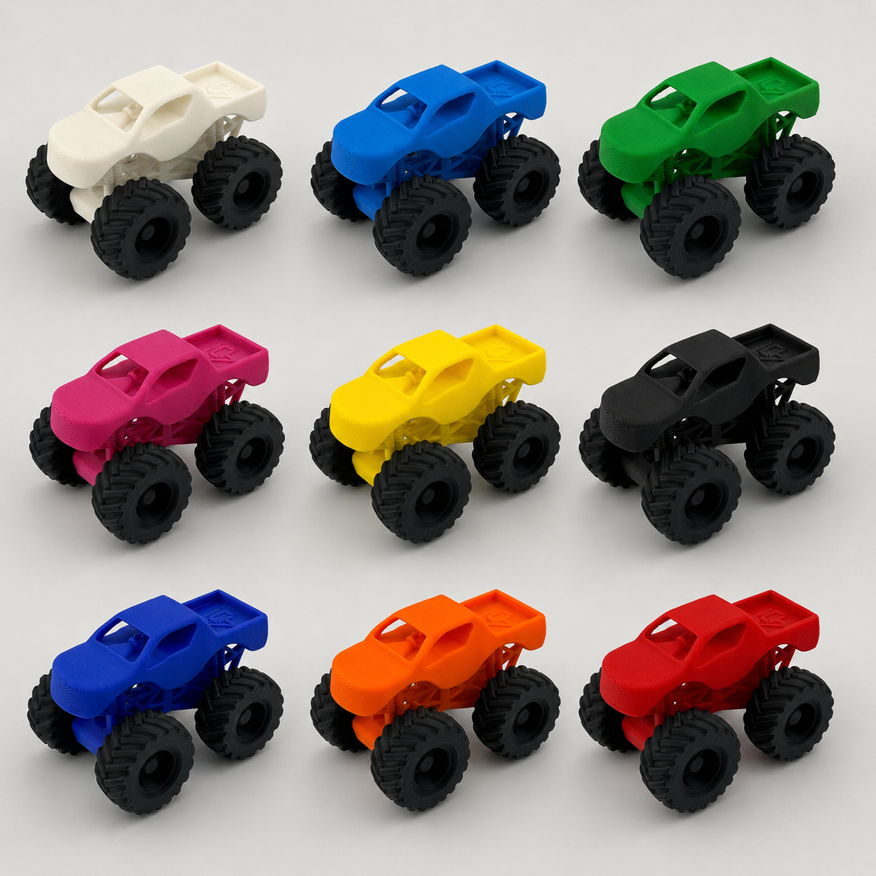 TRAX Monster Truck 9-Pack