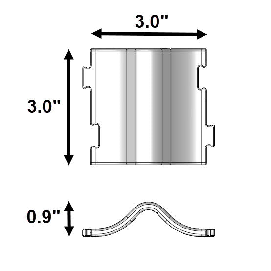 TRAX Rhythm Small 3"