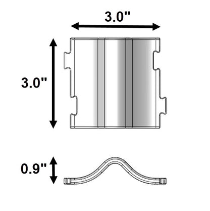 TRAX Rhythm Small 3"