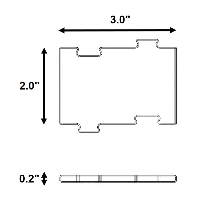 TRAX Straight 2"